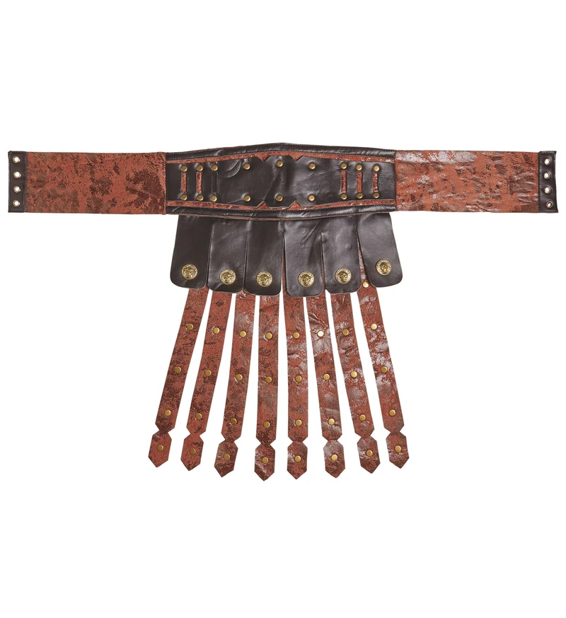 Lederlook riem gladiator romeins
