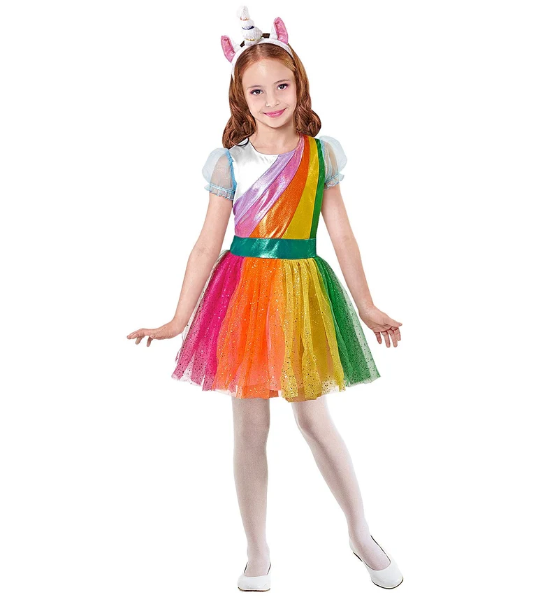 Eenhoorn unicorn kinderjurkje