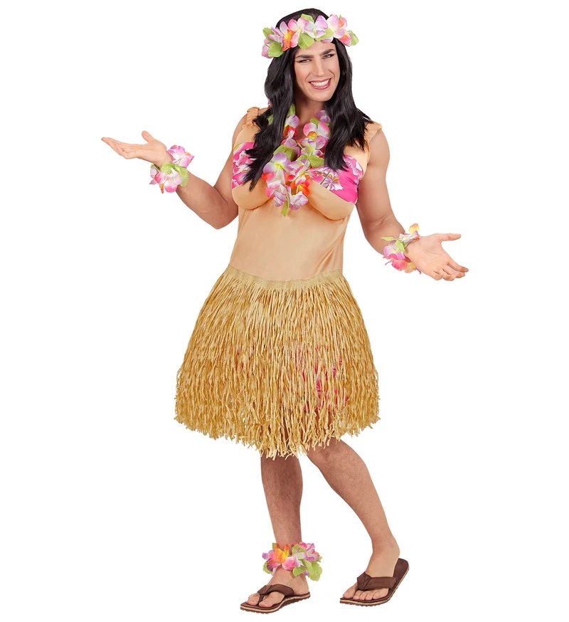 Mooie hawaiiaans kostuum travestie
