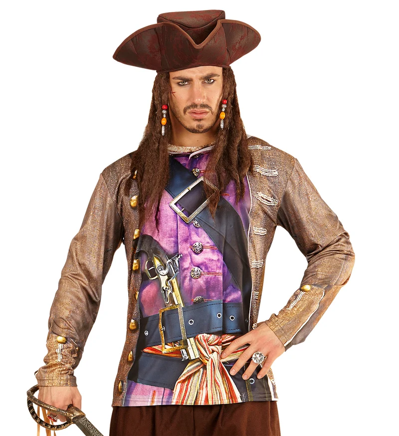3D piratenshirt man