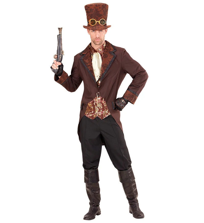 Ruig Steampunk pak man