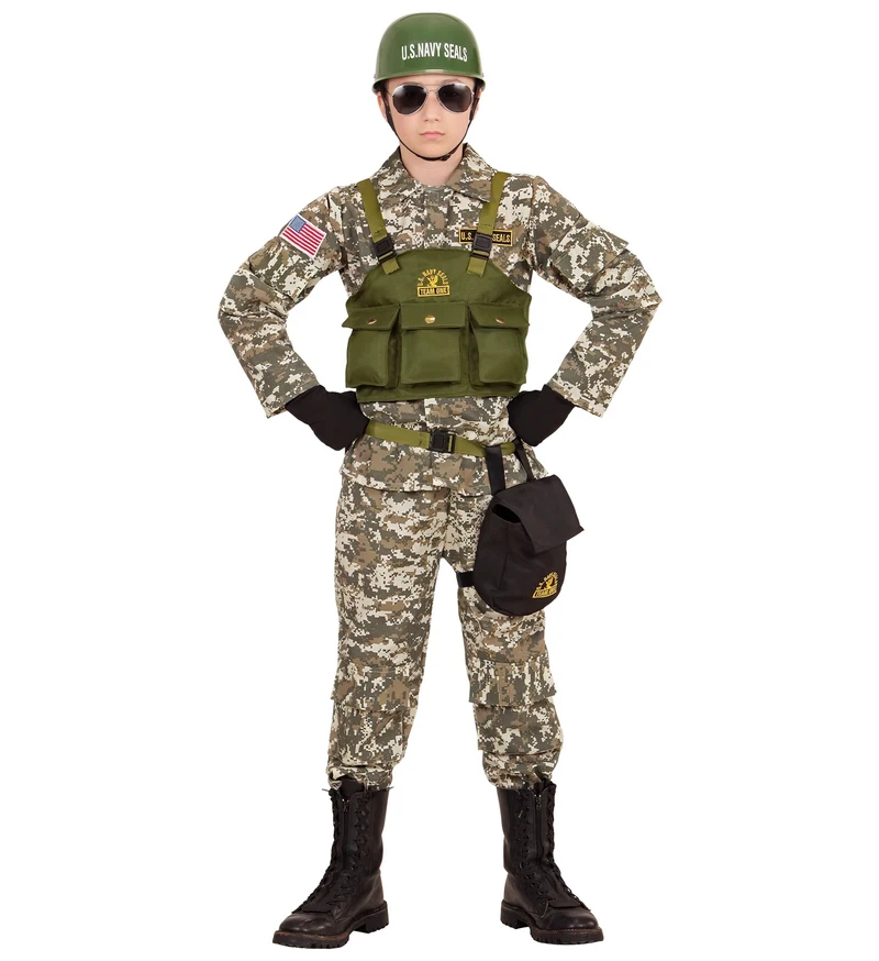Navy seals kostuum jongen