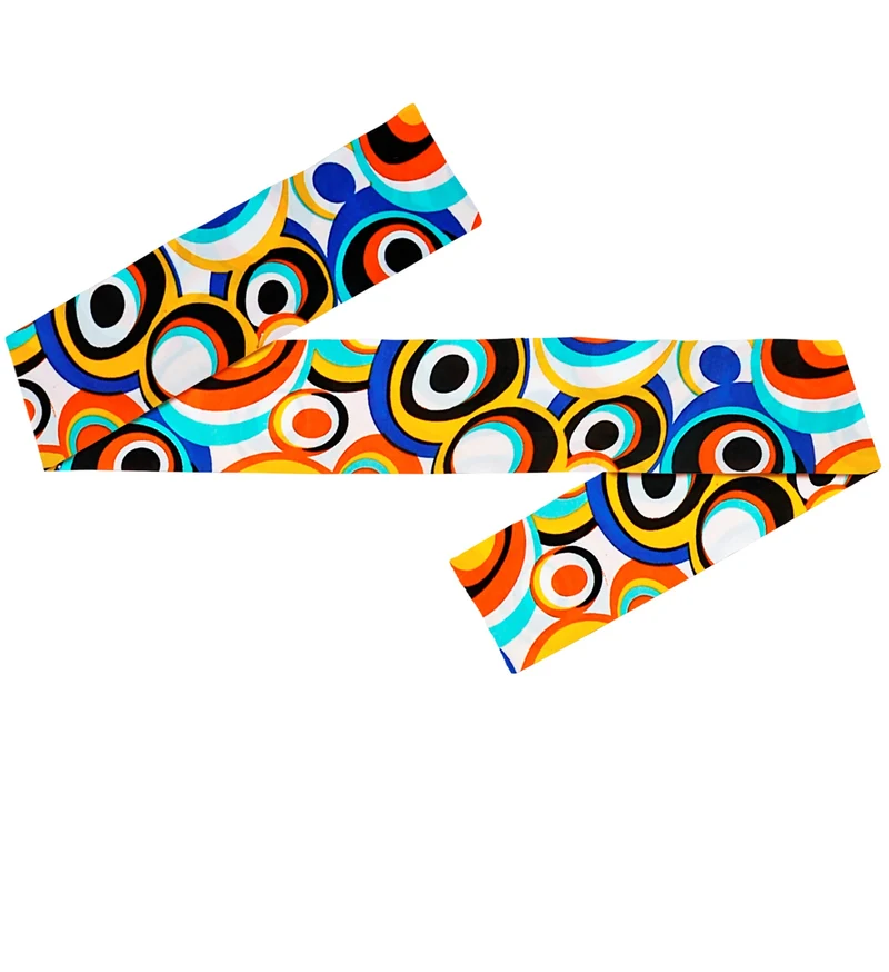 Hippie hoofdband gekleurde bollen