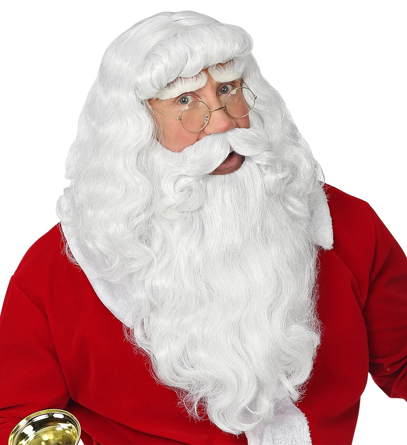 Baardset kerstman luxe