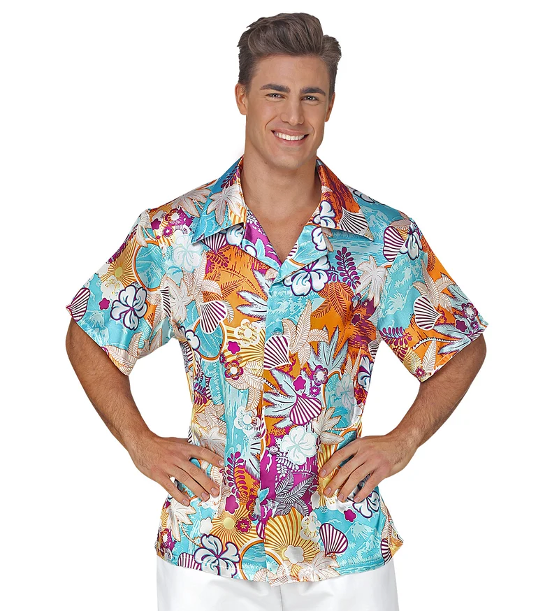 Hawaiishirt flowers multi