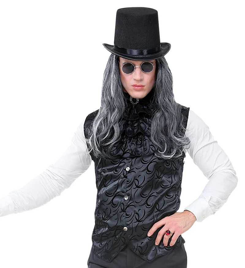 Gotisch vest met jabot heren