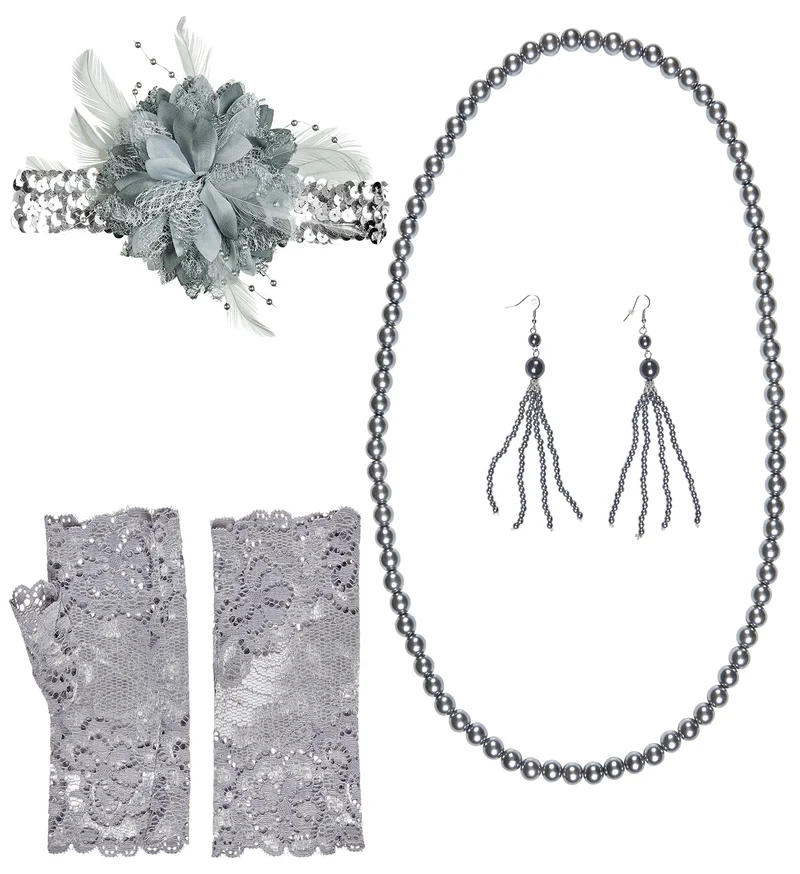Charleston Flapper set dames