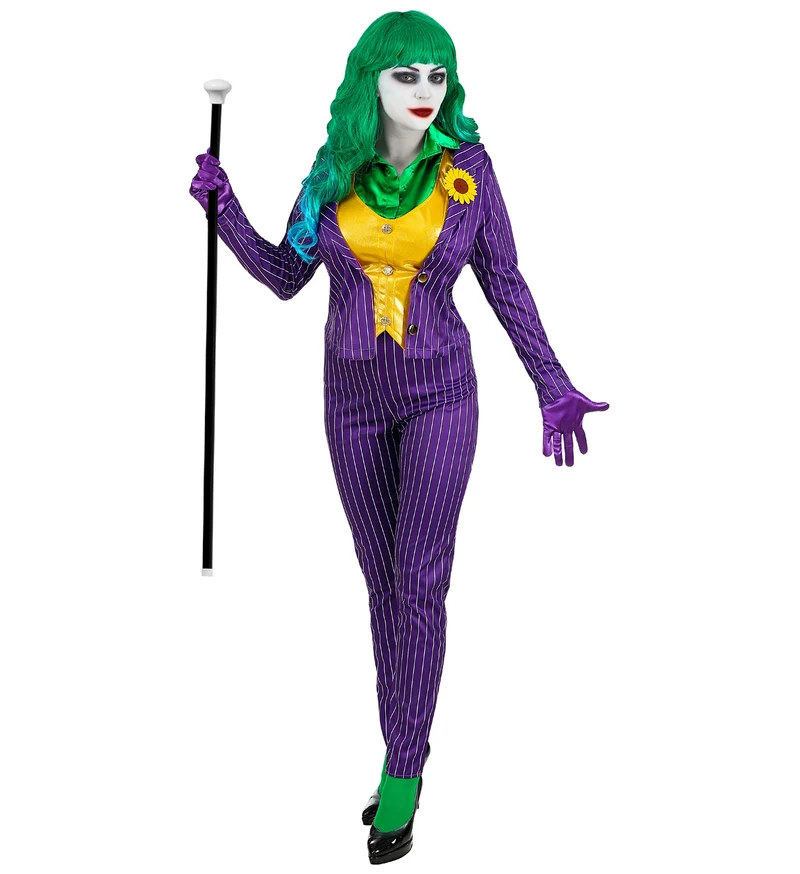 Zombie joker pak Marijn dames