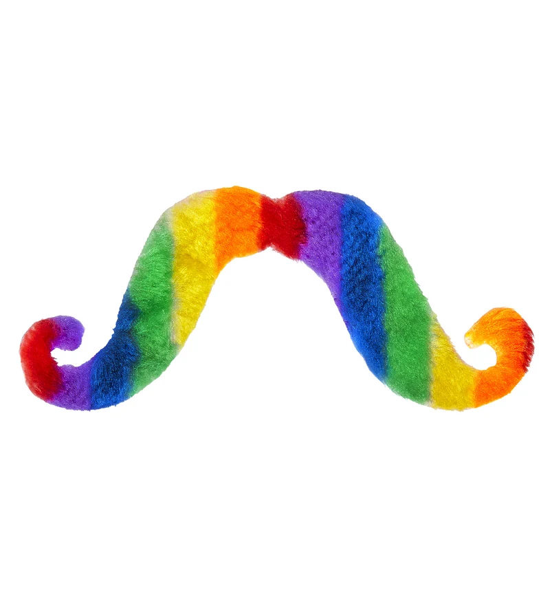 Snor regenboogkleuren