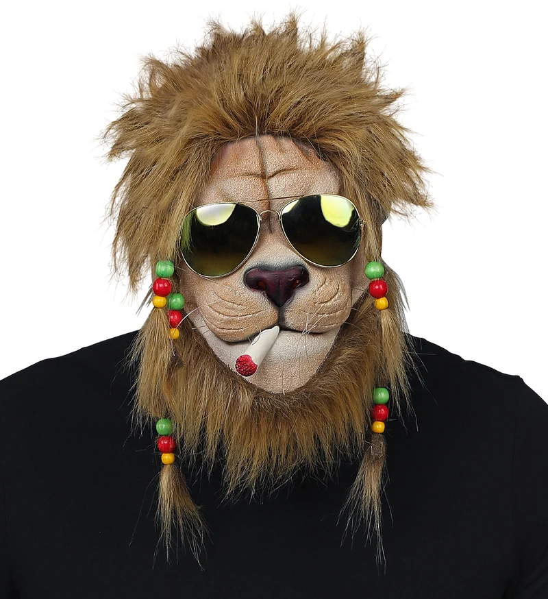 Ruig masker rasta leeuw Berry