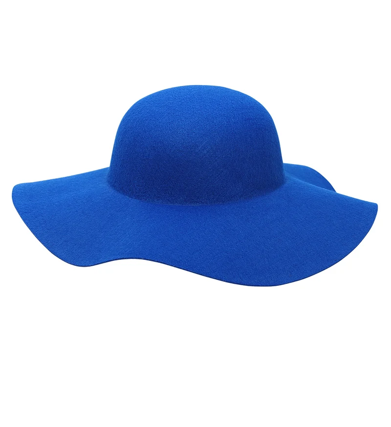 Blauwe dames flaphoed