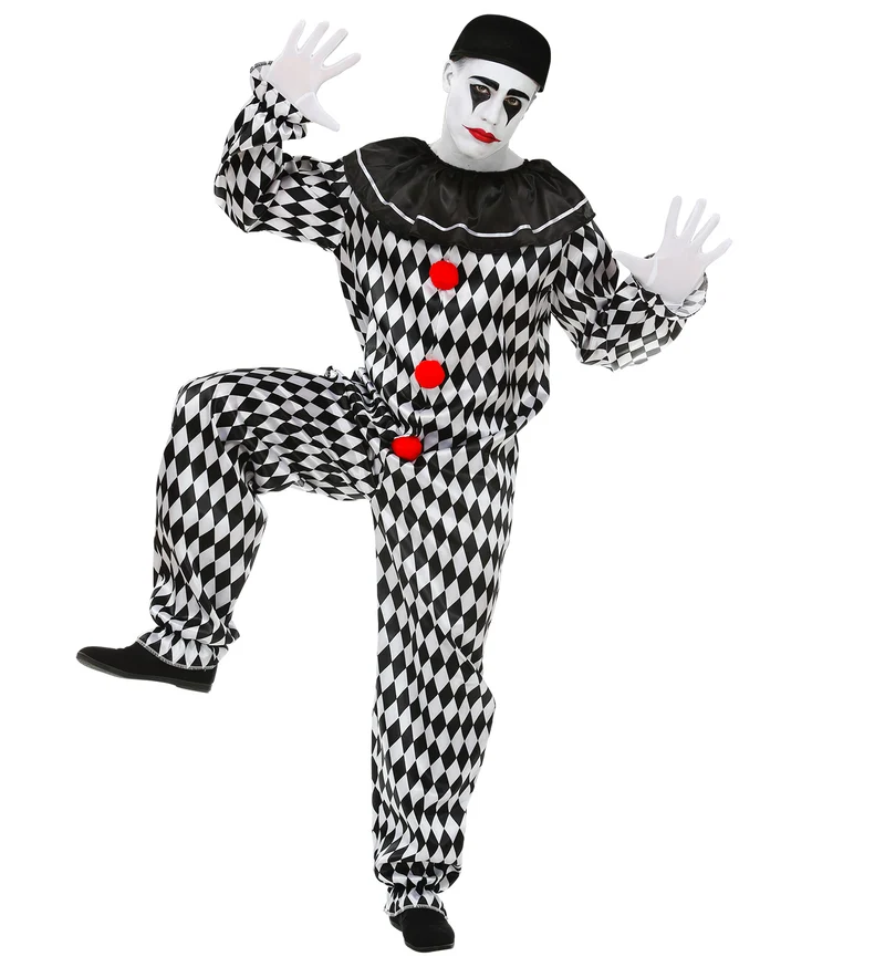 Circus clown pak Stef heren