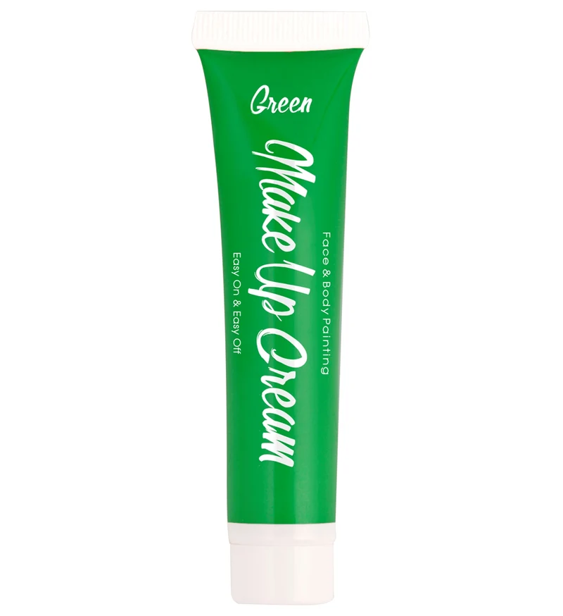 tube make-up groen