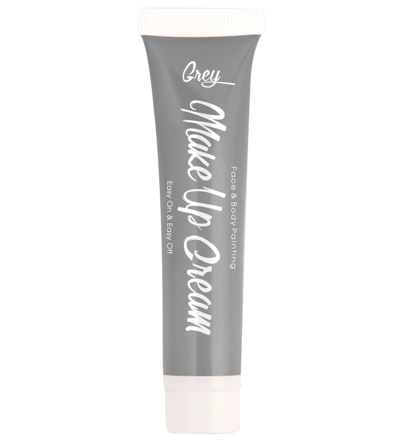 tube make-up grijs