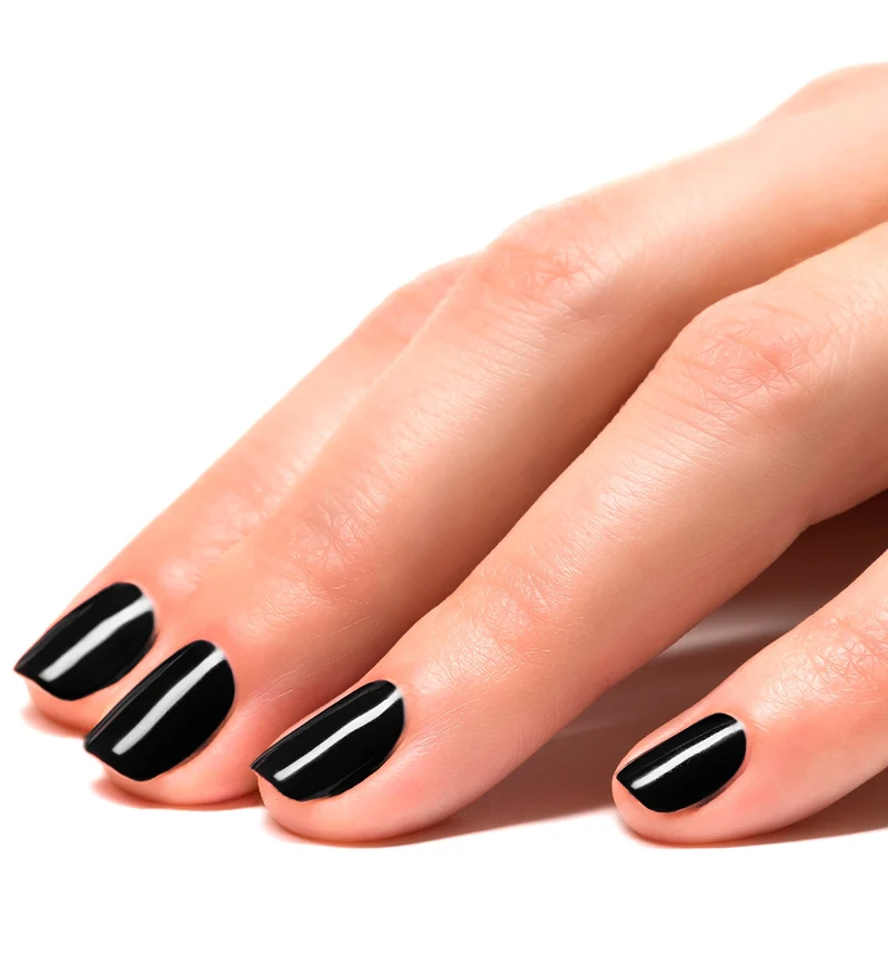 display nagellak zwart