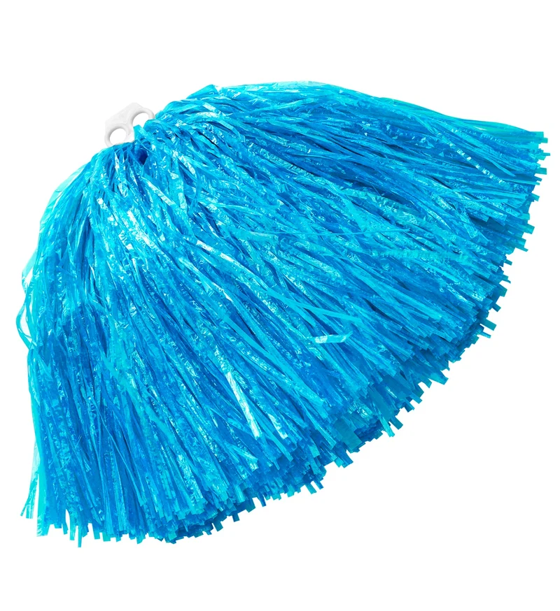 pom pom luxe uitvoering blauw