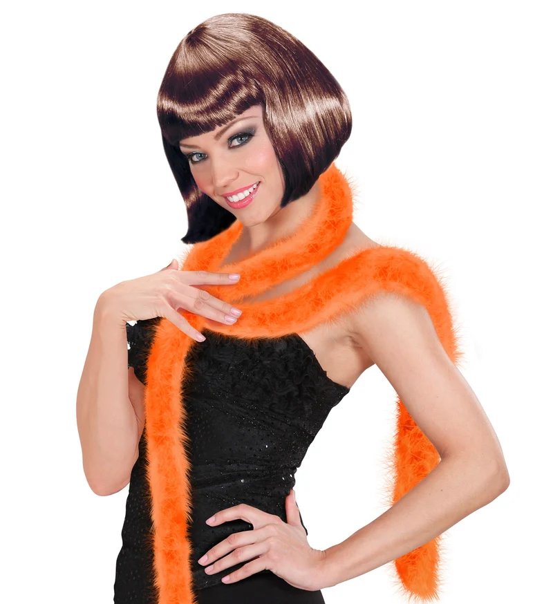 decoratieve boa oranje