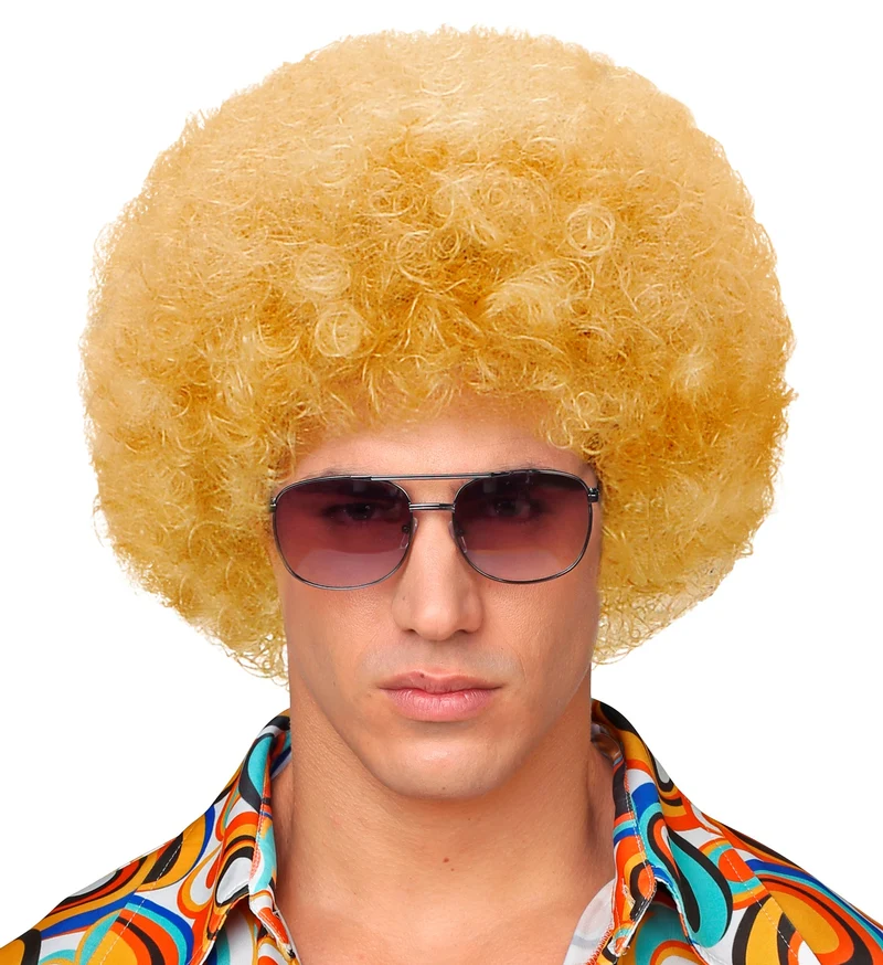 pruik unisex blond