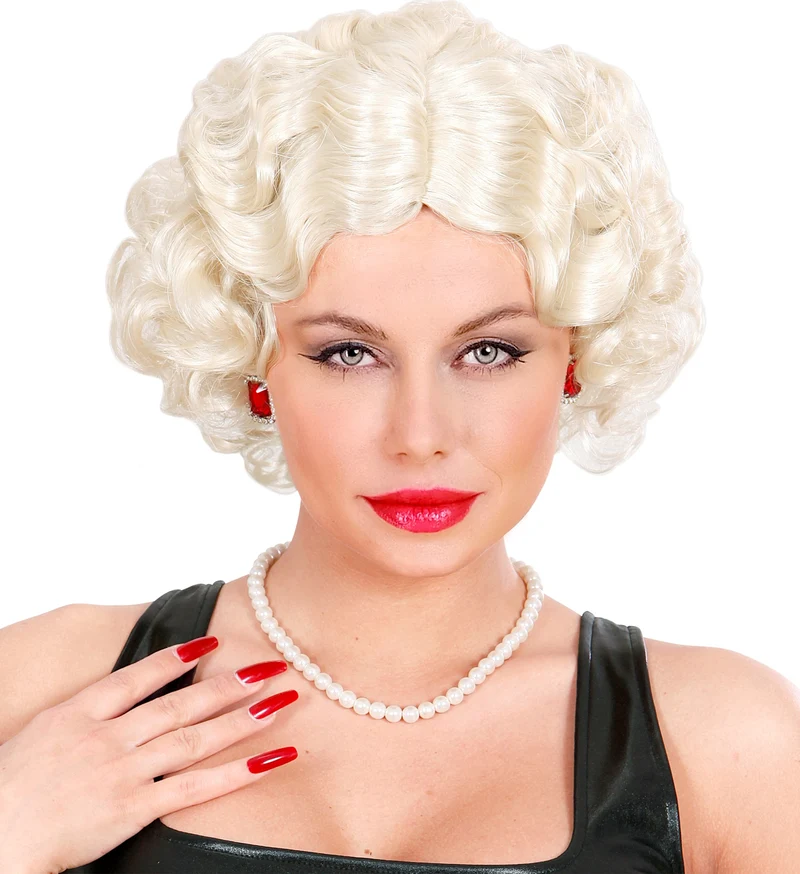 pruik betty blond 20-jaren