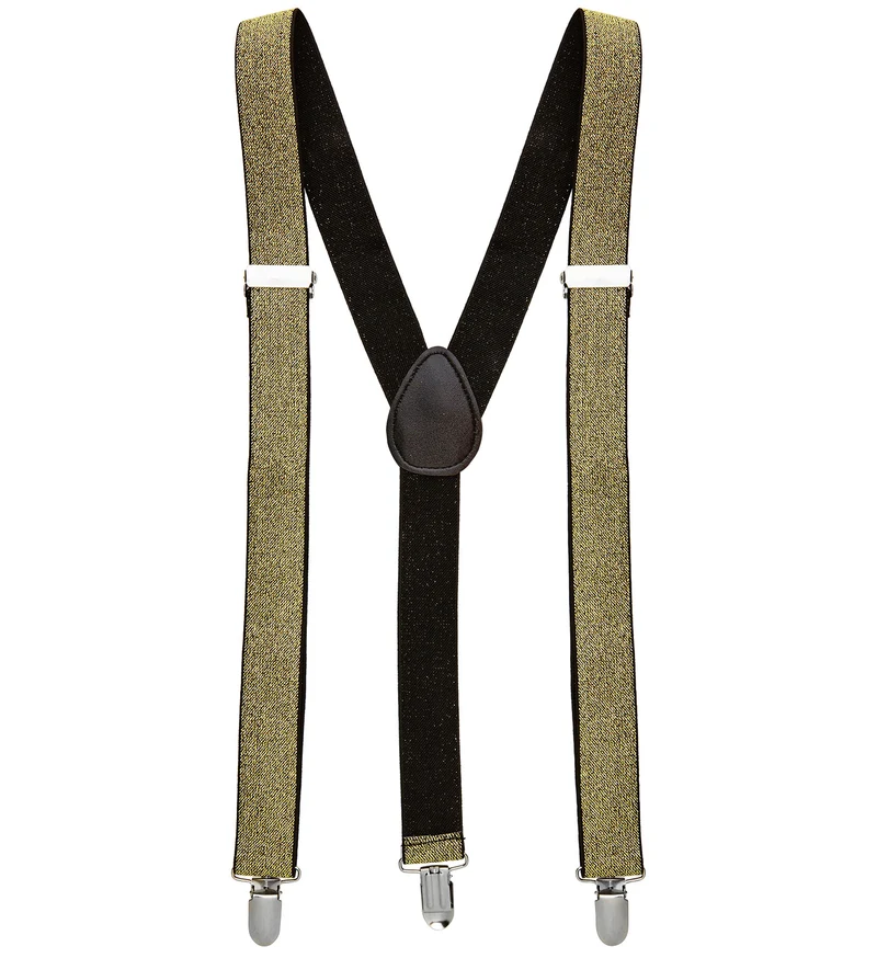 bretel lurex goud