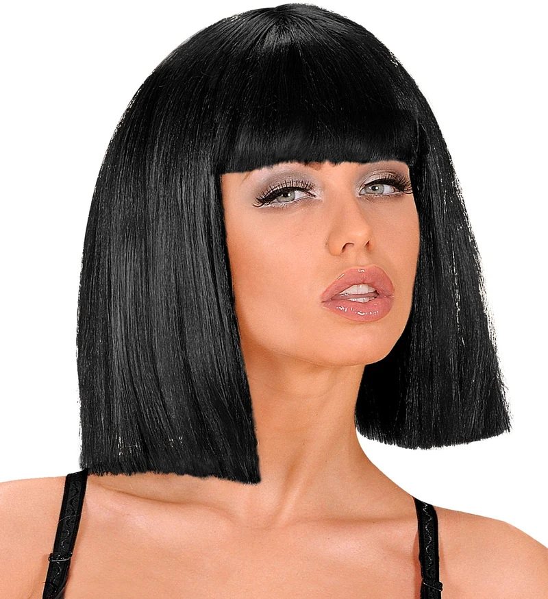 pruik crazy horse zwart