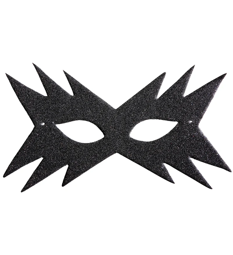 oogmasker ster zwart