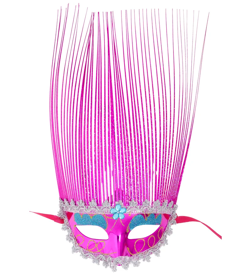 oogmasker rose met lange punten