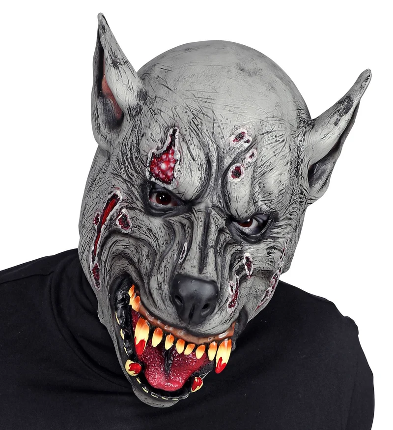 Weerwolf halloween masker