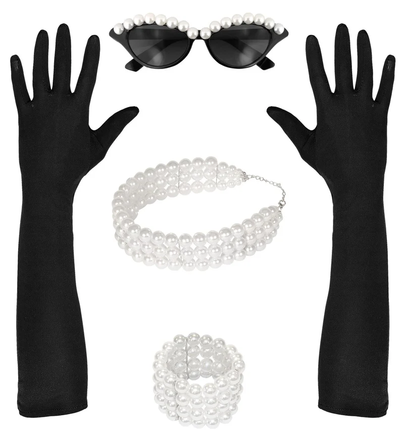Tiffany's set met parels