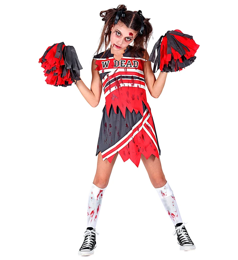 Zombie cheerleader pakje kinderen