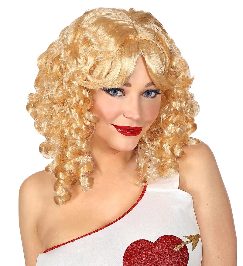 Engel pruik blond