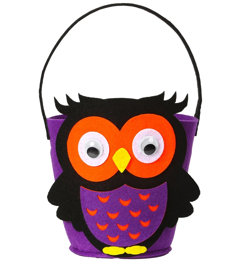 Halloween tasje uil