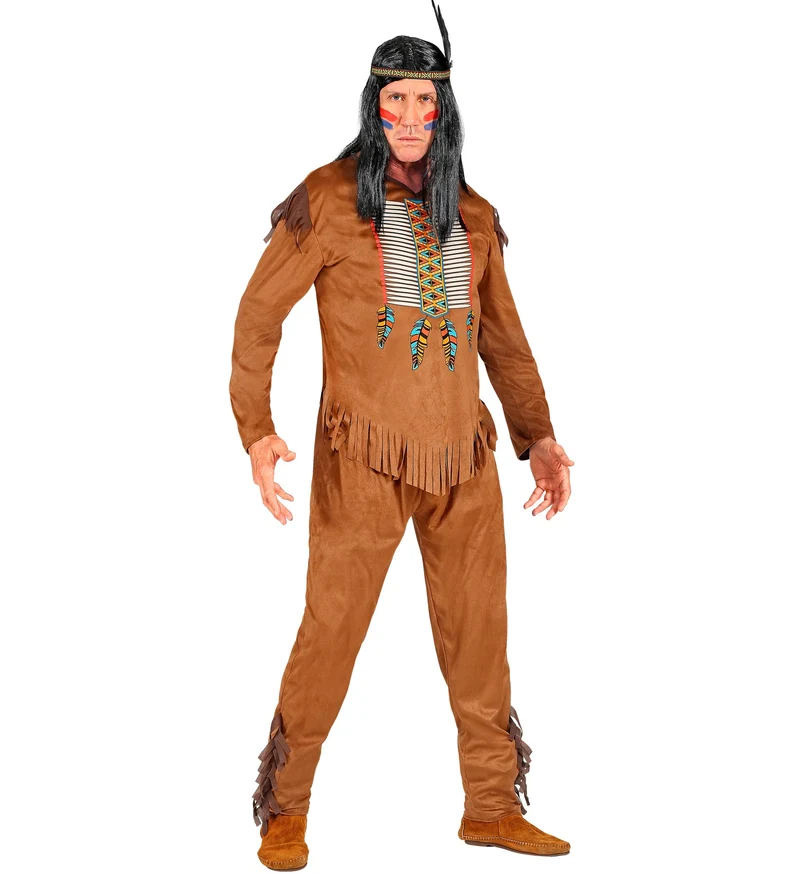 Indianen pak bruin