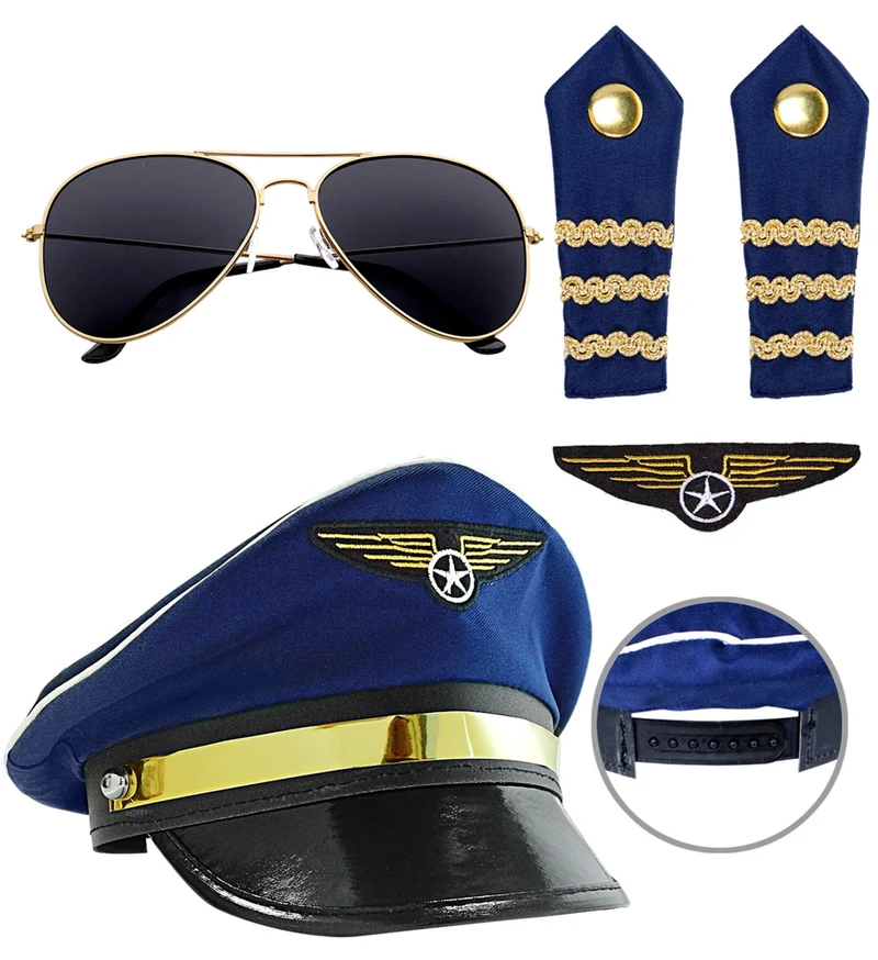 Piloten set voor volwassenen compleet