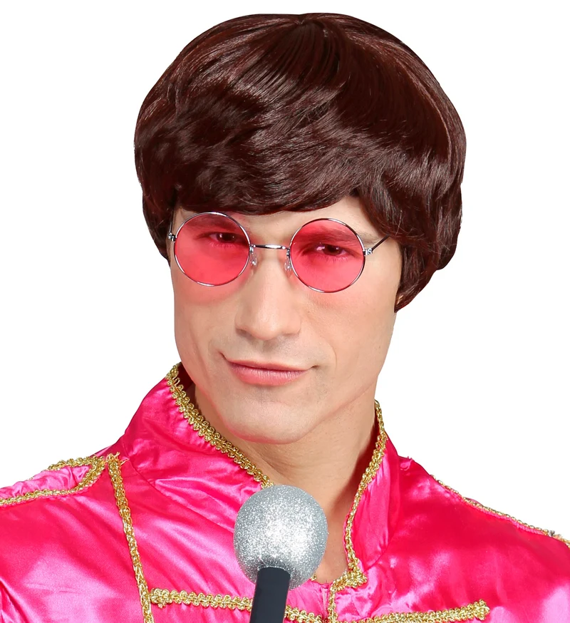Jaren 60 pruik pop artiest