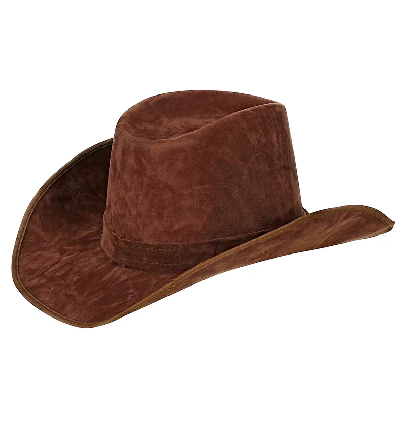 Cowboyhoed bruin suede