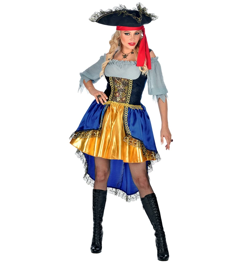 Piraten kapitein kostuum dames