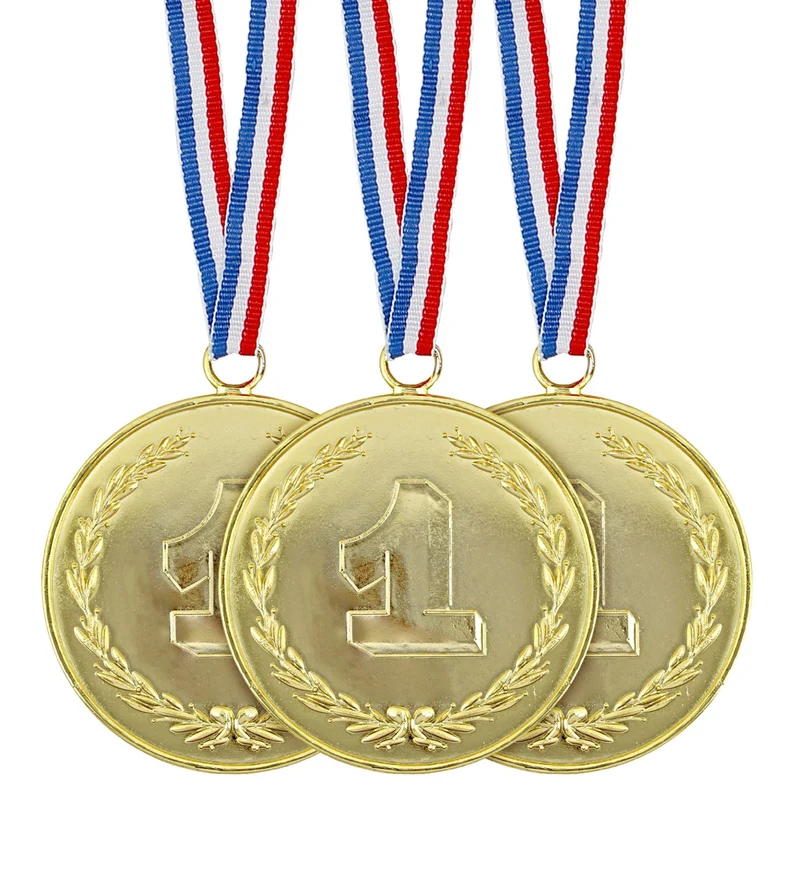 Drie gouden medailles