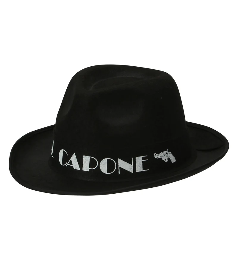 Zwarte hoed Al Capone