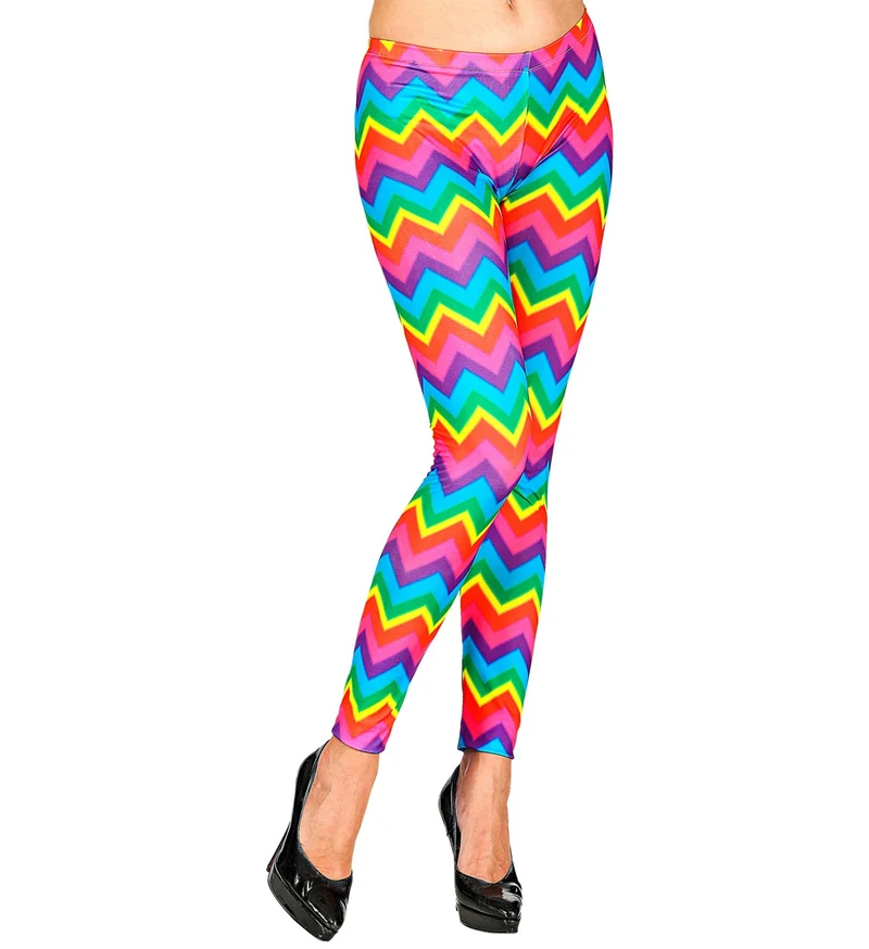 Legging regenboog kleuren