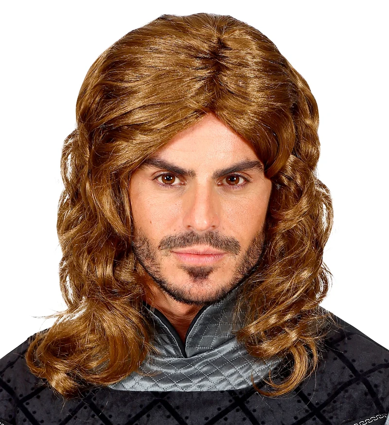 Viking pruik voor volwassenen