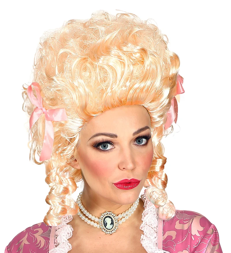 Blonde pruik Koloniale vrouw