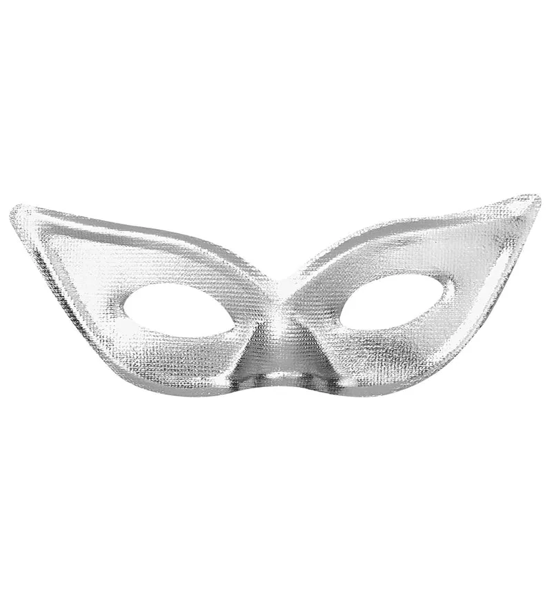 Zilver oogmasker papillon