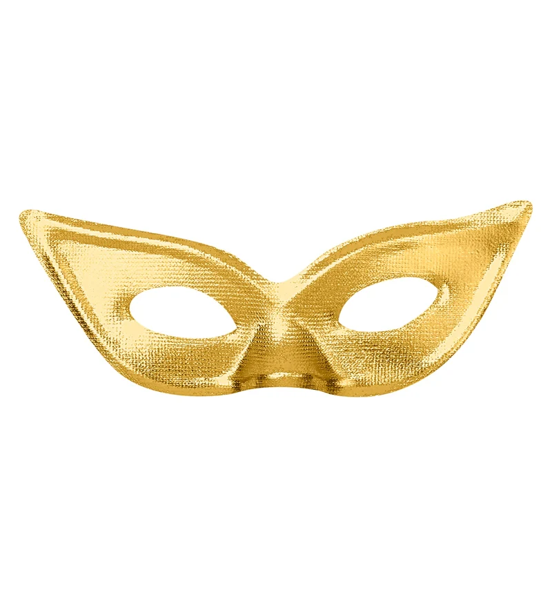 Goud oogmasker papillon