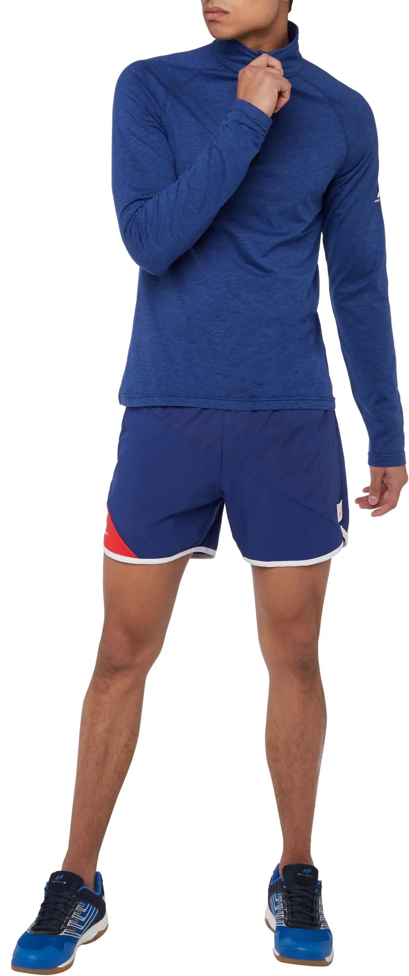 CUSCO uxHr.Langarmshirt/Halbzipp88%Pes 12%El DryPlusEc