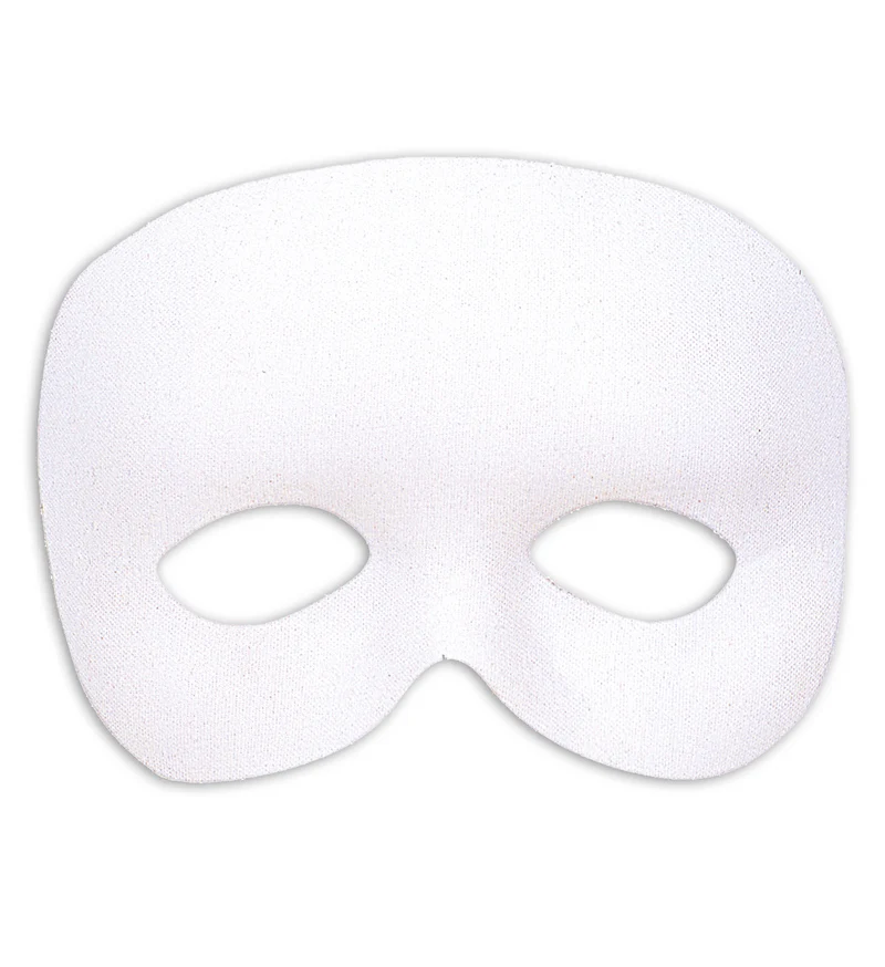 Oogmasker Fantoom Wit