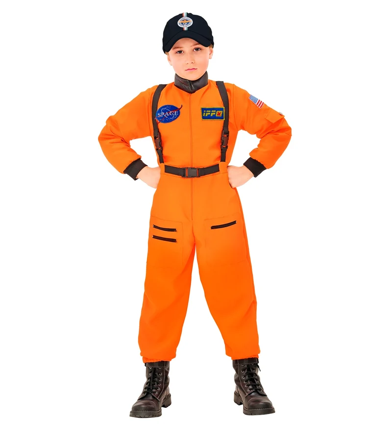 Astronaut Jongen Oranje